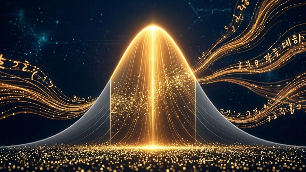 로또 당첨 패턴 분석 – 로또 용지 격자판 위에 당첨 번호가 분포하는 공간 패턴 이미지