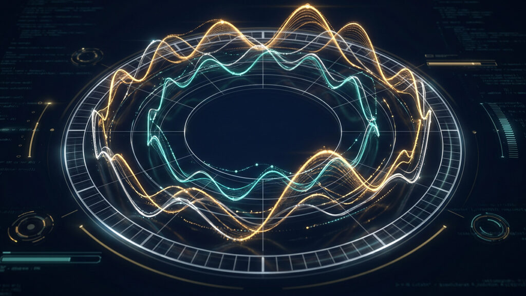 로또 미출현 번호 AI 분석 – 번호별 재출현 주기를 사인파로 시각화한 데이터 대시보드 이미지