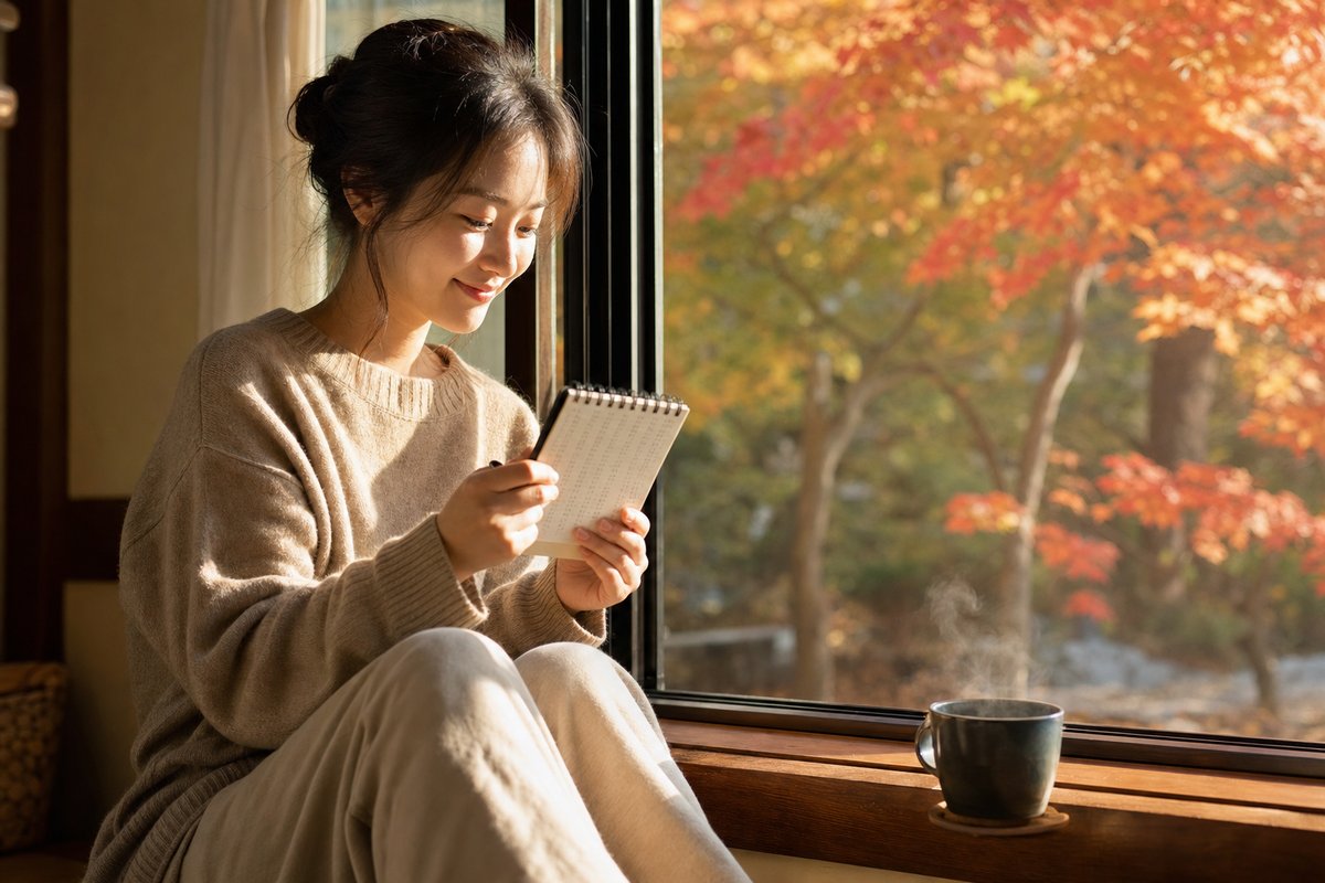 로또 평균 회귀 – 의미 있는 번호를 고르는 차분한 오후 풍경