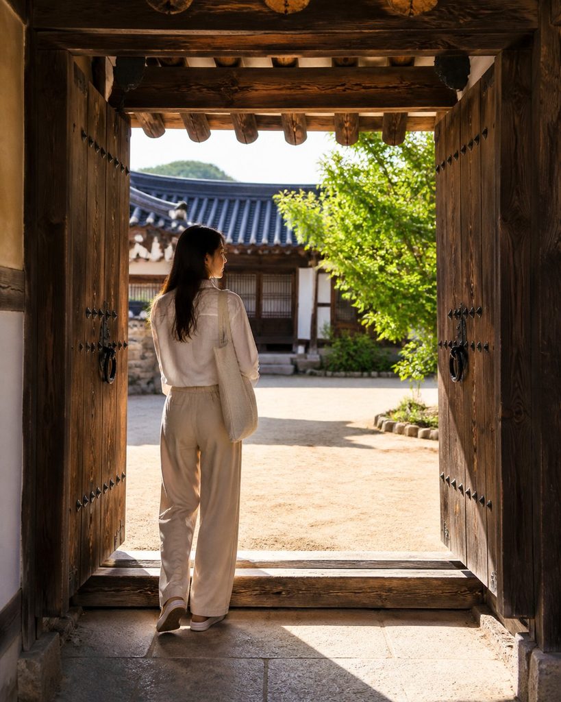 사주 십이운성 – 문턱에 서서 마당을 바라보는 모습
